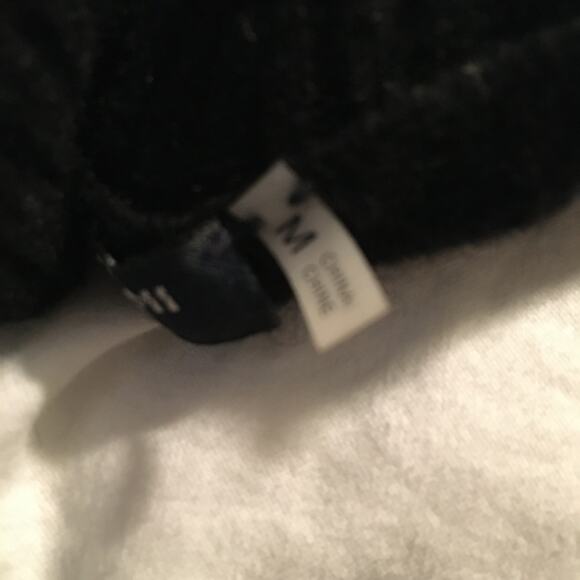 Magaschoni  100 % cashmere black short sleeve turtleneck old school money - Picture 3 of 7